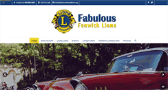 Desktop Screenshot of fabulousfenwicklions.org