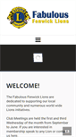 Mobile Screenshot of fabulousfenwicklions.org